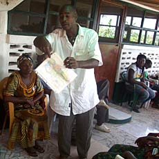 Hygiene Class - Villagers Participating