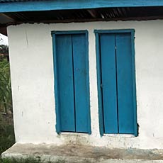 Close up of New Building