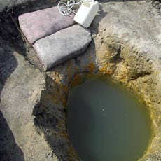 Old Dirty Drinking Water Source