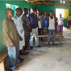 Prayer Time at Workshop