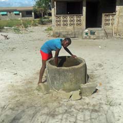 Old contaminated well