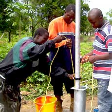 Repairing a Village Handpump