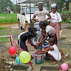 New Village well