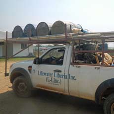 Ford Ranger at work