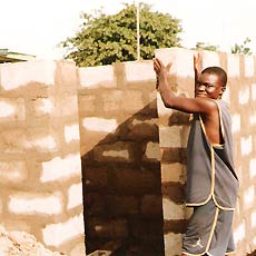 Washroom Wall Construction