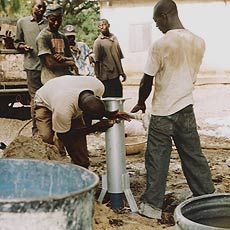Planting Hand pump