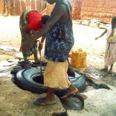 Old Contaminated Water Source