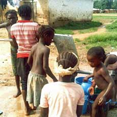 Children Drawing Water
