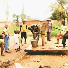 Repairing Pump, Pad yet to be replaced