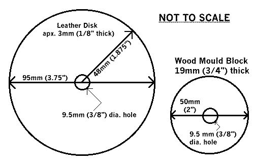 Make 2.5 Inch Cup-Leathers